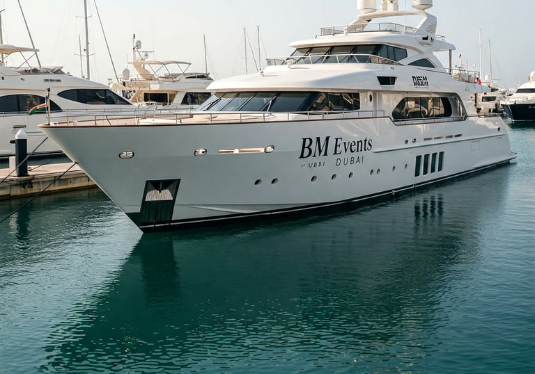 yacht rental Dubai, Dubai yacht