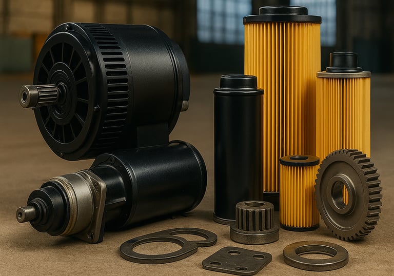 قطع غيار وفلاتر مولدات كهرباء