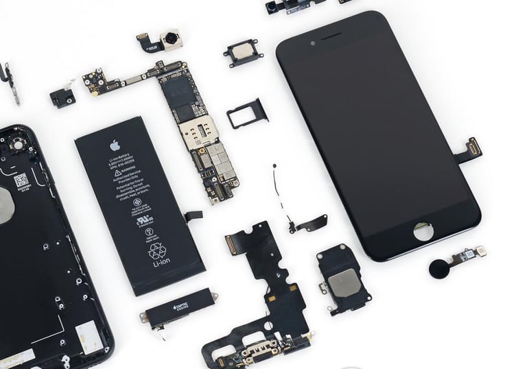 Remplacement de composants de smartphone comme caméra, boutons et connecteurs par Mobifix