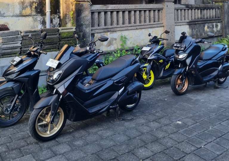 Bali bike collection for rent