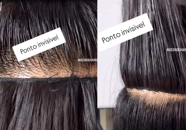 Curso Mega hair Ponto Americano