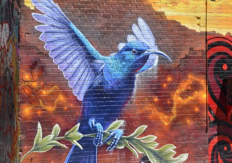 Graffiti Alley in Toronto