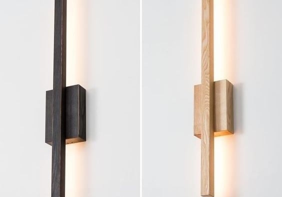 applique muro legno facile applicazione