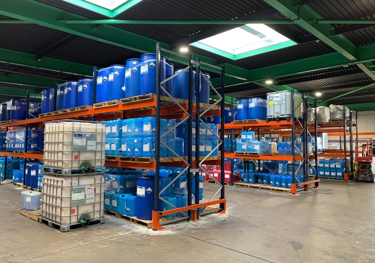 Warehouse racking solutions in Warrington