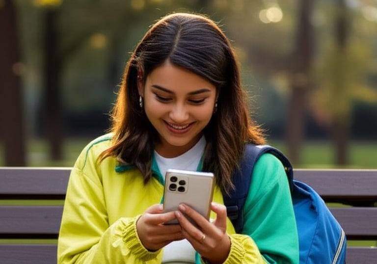 a woman sitting on a bench with a backpack and a backpack