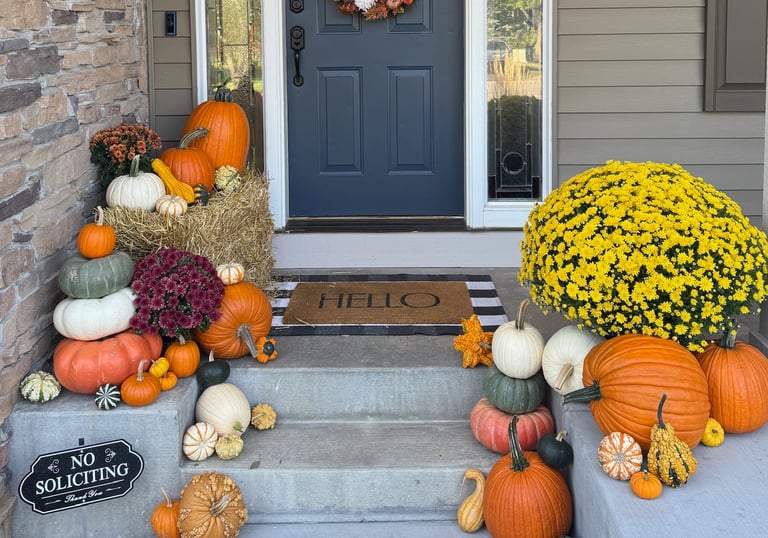 The Grand Entrance porch decor package