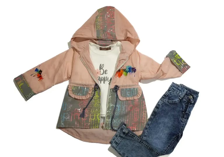 a baby's clothing is shown in this image