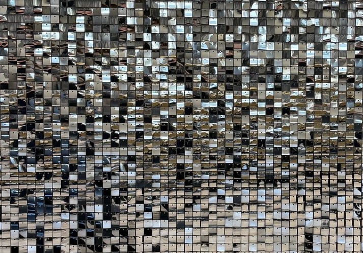 Blizgi sidabrinė foto siena, gimtadienio foto siena, foto sienos nuoma vilnius, foto siena, dekoras