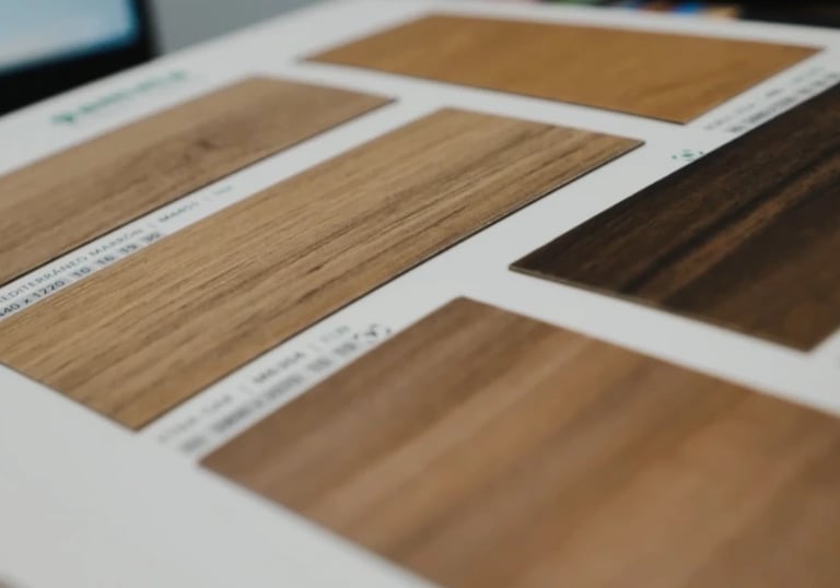 madera para el mobiliario de una furgoneta camperizada