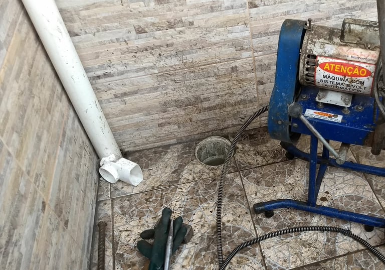 desentupimento de ralo