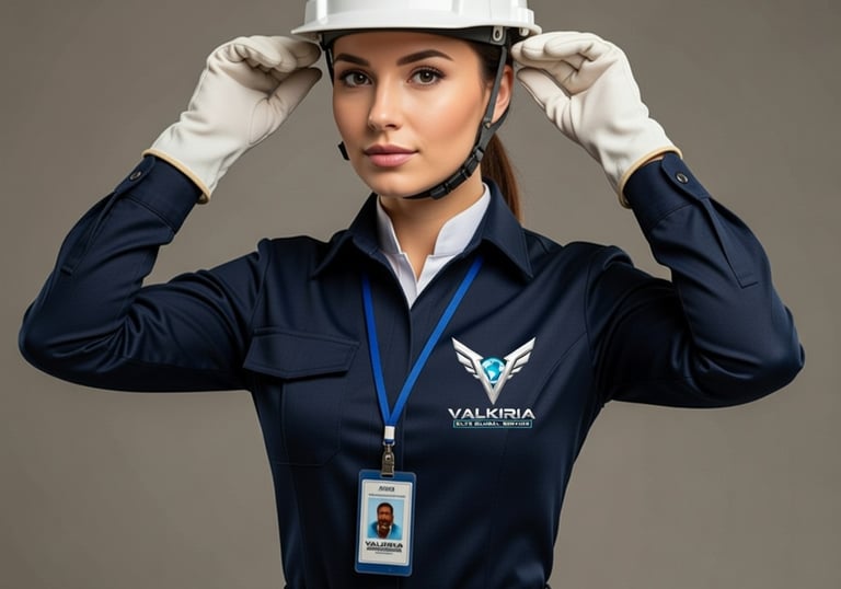 Personal de limpieza y mantenimiento uniformado y dado de alta en Seguridad Social cumpliendo normativa PRL