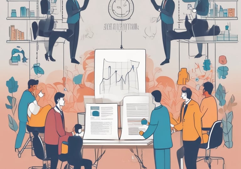 Dashboard showing influencer campaign performance metrics and charts.