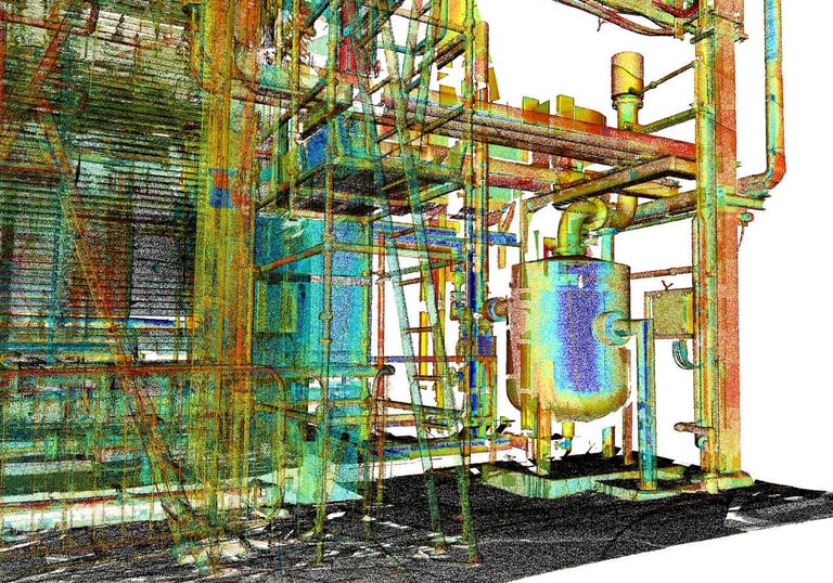 3D Point Cloud Scan Overlay Design and Drafting, Reverse Engineering Modelling, Build in Scan Design