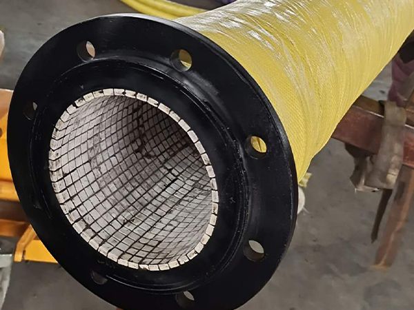 Alumina Embedded Ceramic Mine Hose Supplier