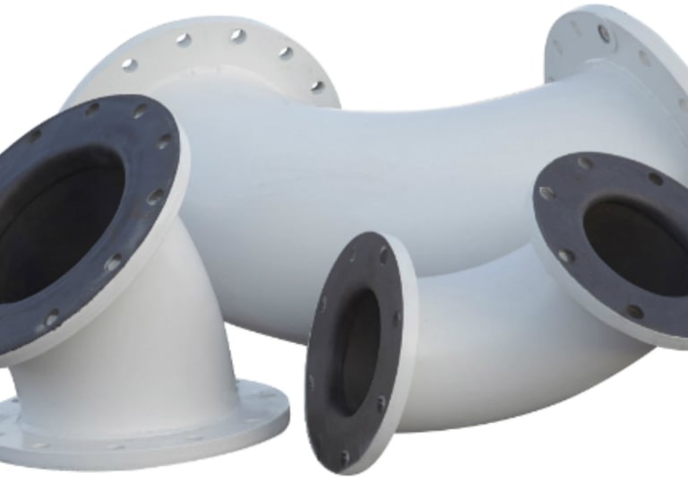 Hot Vulcanized and Cold Bonded Rubber Lined Spools Supplier - Straights, Elbow, Reducers, Bends
