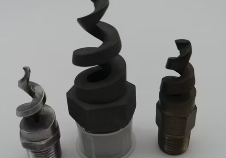 Ceramic Spray Nozzles - Spiral Nozzles, Cone Nozzles, Deflection Nozzles.