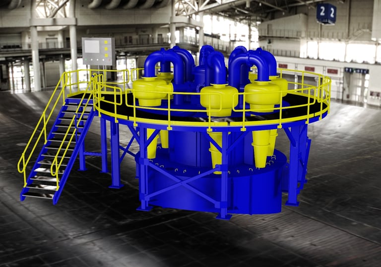 Hydro cyclone parts and liners - Ceramic, Rubber, Polymer Supplier