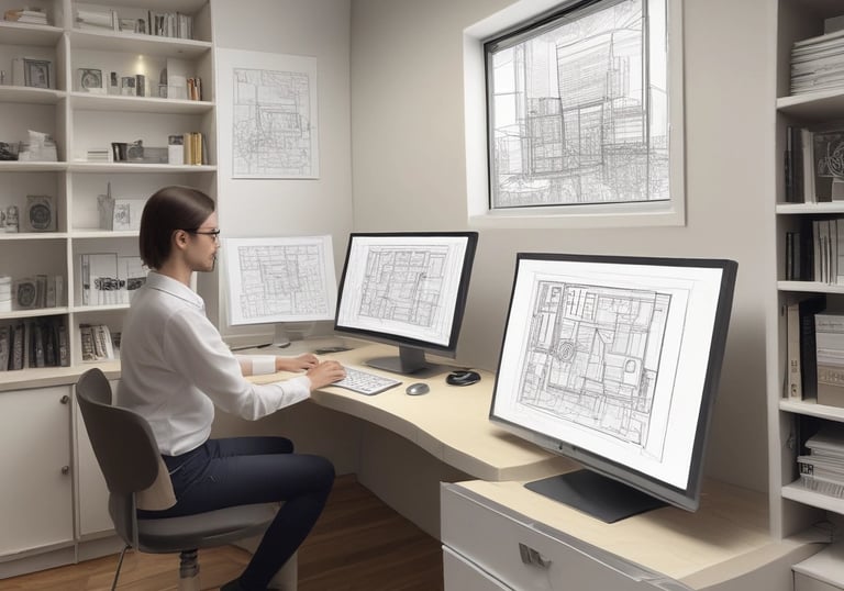 Skilled joiners fitting custom cabinetry seamlessly into a contemporary home.