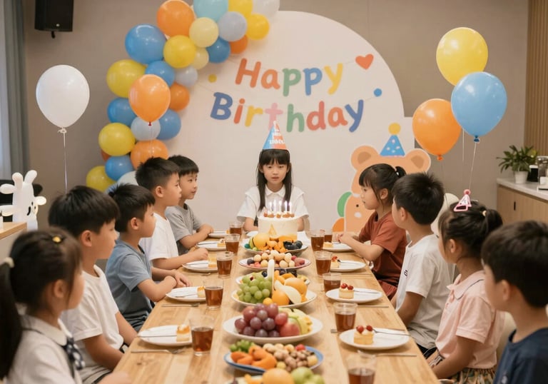 An elegant wedding reception with floral arrangements and soft lighting.