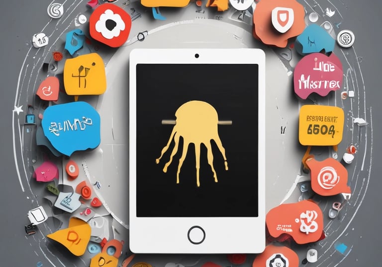 A creative team brainstorming ideas with colorful mood boards and sketches.