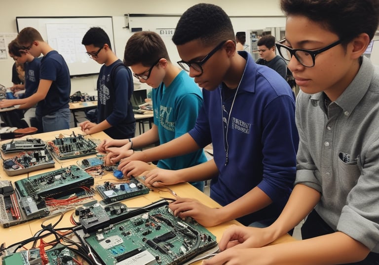 black blue and yellow textile