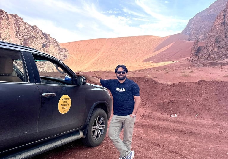 Tabuk Region, Sharma road.