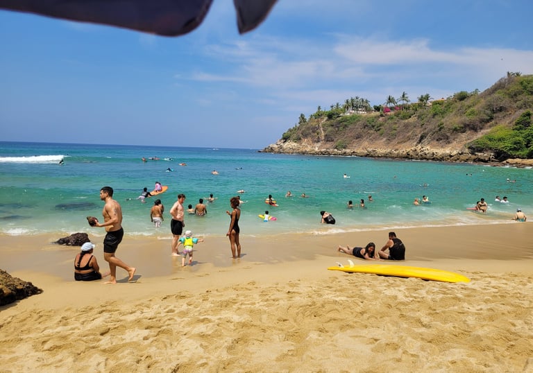 playa carrizalillo oaxaca