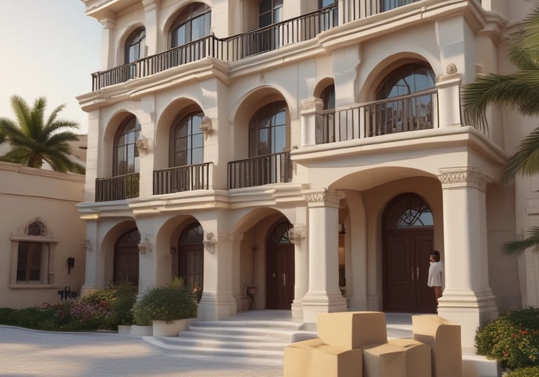 Professional movers loading a 3-ton truck with carefully wrapped furniture.