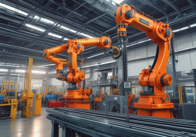 Solar panels installed on a rooftop under a clear blue sky.
