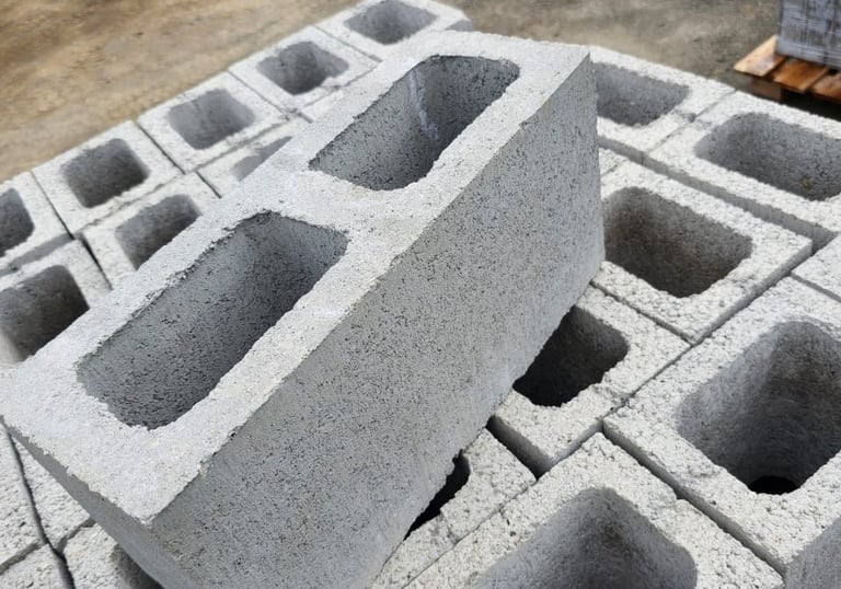 Bloco de concreto 14x19x39