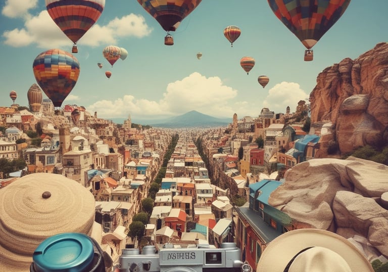 A friendly travel agent assisting a customer with booking details in a cozy office.