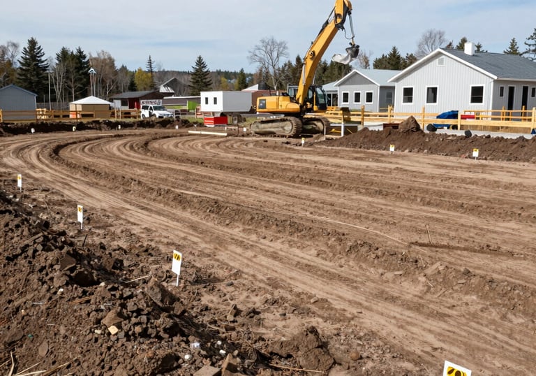 A freshly built affordable home in a quiet HRM neighborhood under a clear blue sky.