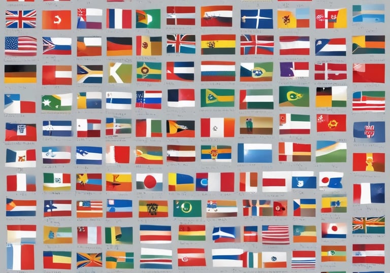 A stack of multilingual product manuals with clear images and structured layouts.