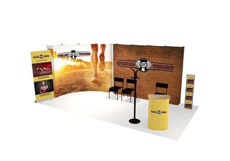 Stand d'exposition B2B modulable partout dans le monde - Ciblexpo