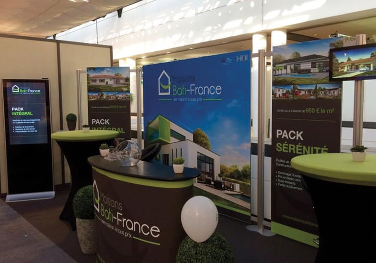 Stand d'exposition B2B Allemagne Italie Europe Chine - Ciblexpo