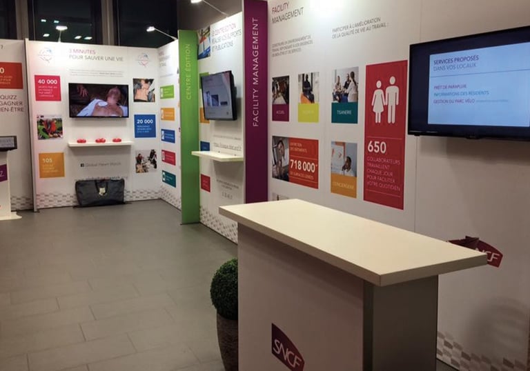 stand professionnel modulable - Ciblexpo