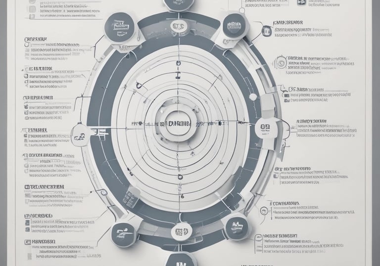 A warm office setting with a consultant discussing financial plans with a family.