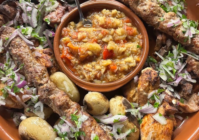 MIX of BBQ at Rincon Armenio