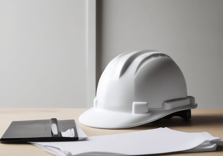 Team collaborating on innovative engineering solutions around a table.