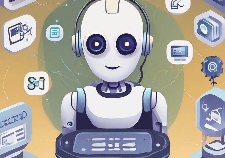 A team collaborating over a digital strategy plan on a laptop.