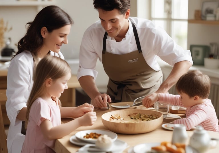 a man riding a skateboard down a street next to tall buildings