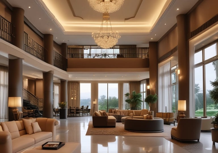 a man riding a skateboard down a street next to tall buildings