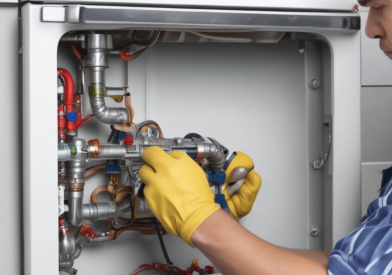 black blue and yellow textile