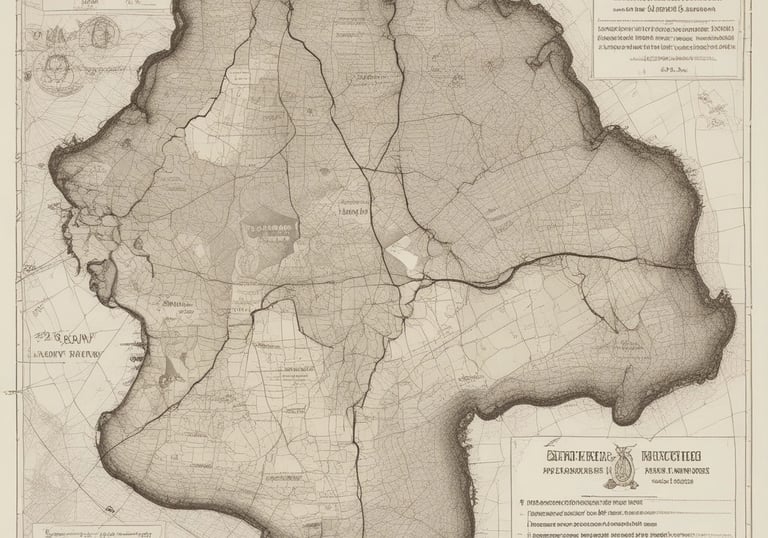 A professional lawyer reviewing property documents with clients in a Mumbai office.