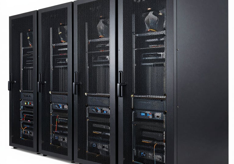 Team members of lsdata collaborating in a bright office environment.