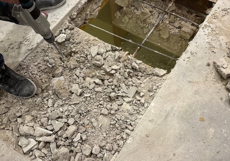 Trémis - maçonnerie démolition - gravats