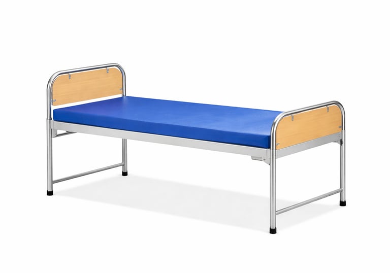 Hospital beds with mattress at affordable prices 