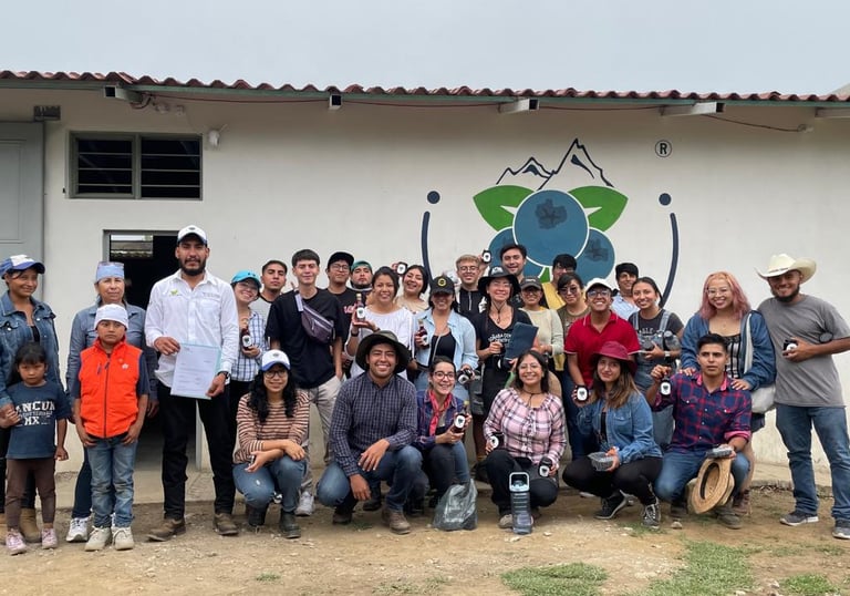 Asesoría en el cultivo de arándano orgánico a estudiantes de la CDMX