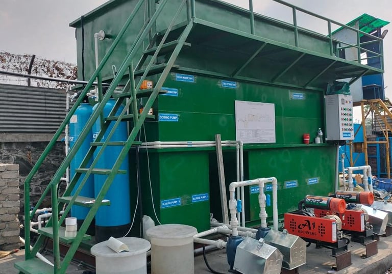 Custom water treatment solution plant
