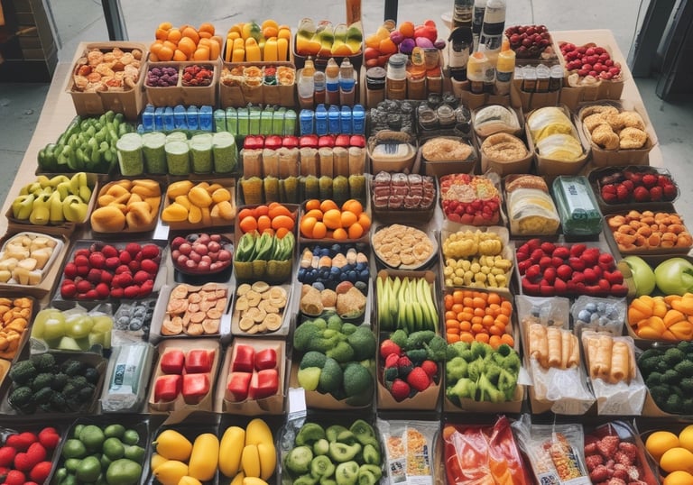 A film set scene with a group of people, including one person who appears to be acting, surrounded by cameras and lighting equipment. The setting has a warm, ambient lighting with decorations in the background and a red carpet on the floor.